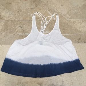 🦋 5 for $20 🦋 white tie dye tank top